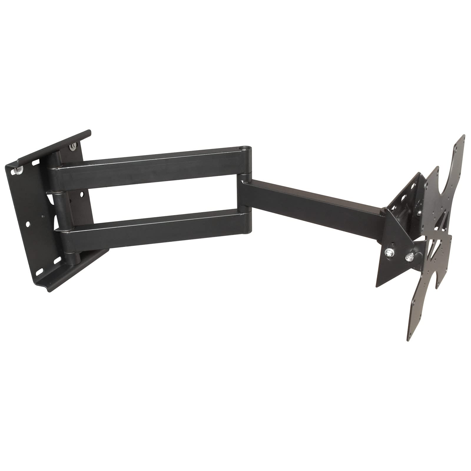 Drall Supporto da Parete Nero per Monitor TV Fino a 64,5 cm estendibile per schermi da 26' - 40' Pollici inclinabile Modello: WHB-11
