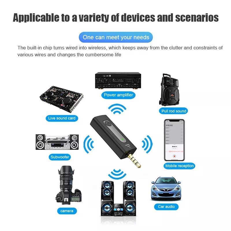 Image of BIGASUO Wireless Microphone for Android Mobiles & iOS Phone Dual User Wireless Mic for Recording Vlogging ASMR Podcast Interview Instagram & YouTube Wireless Mic (B89)