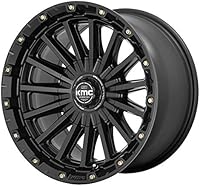 KMC KM102 Signal Black Painted Wheels 17 In 17x9 +18 KM10279067718