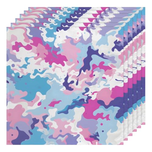 Servilletas de Tela Multicolor Set de 6 50.5 x 50.5 cm miniatura 1