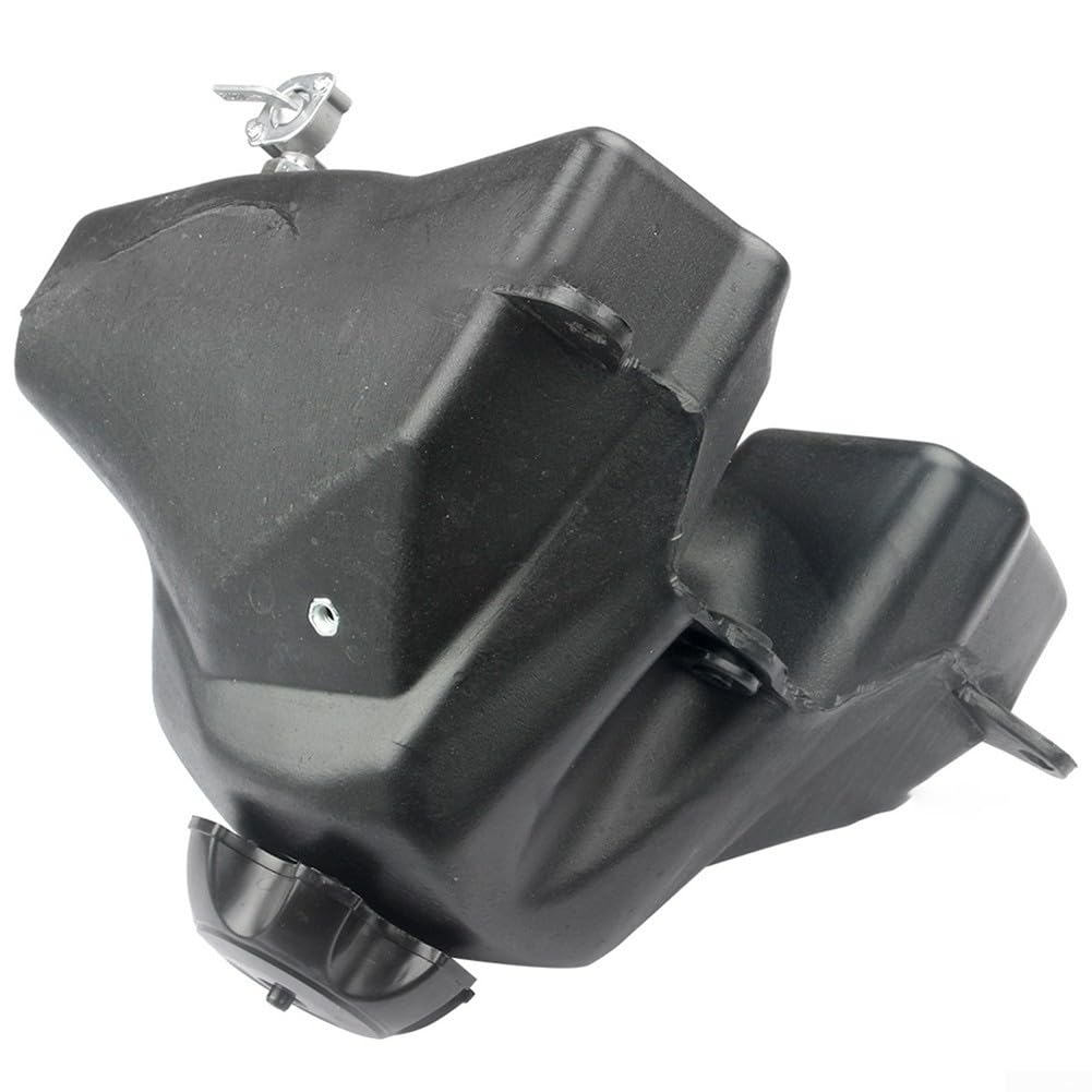 HpLive Serbatoio carburante moto serbatoio di plastica per Honda CRF XR 50-125CC Dirt Bike Nero ABS ricambio accessori