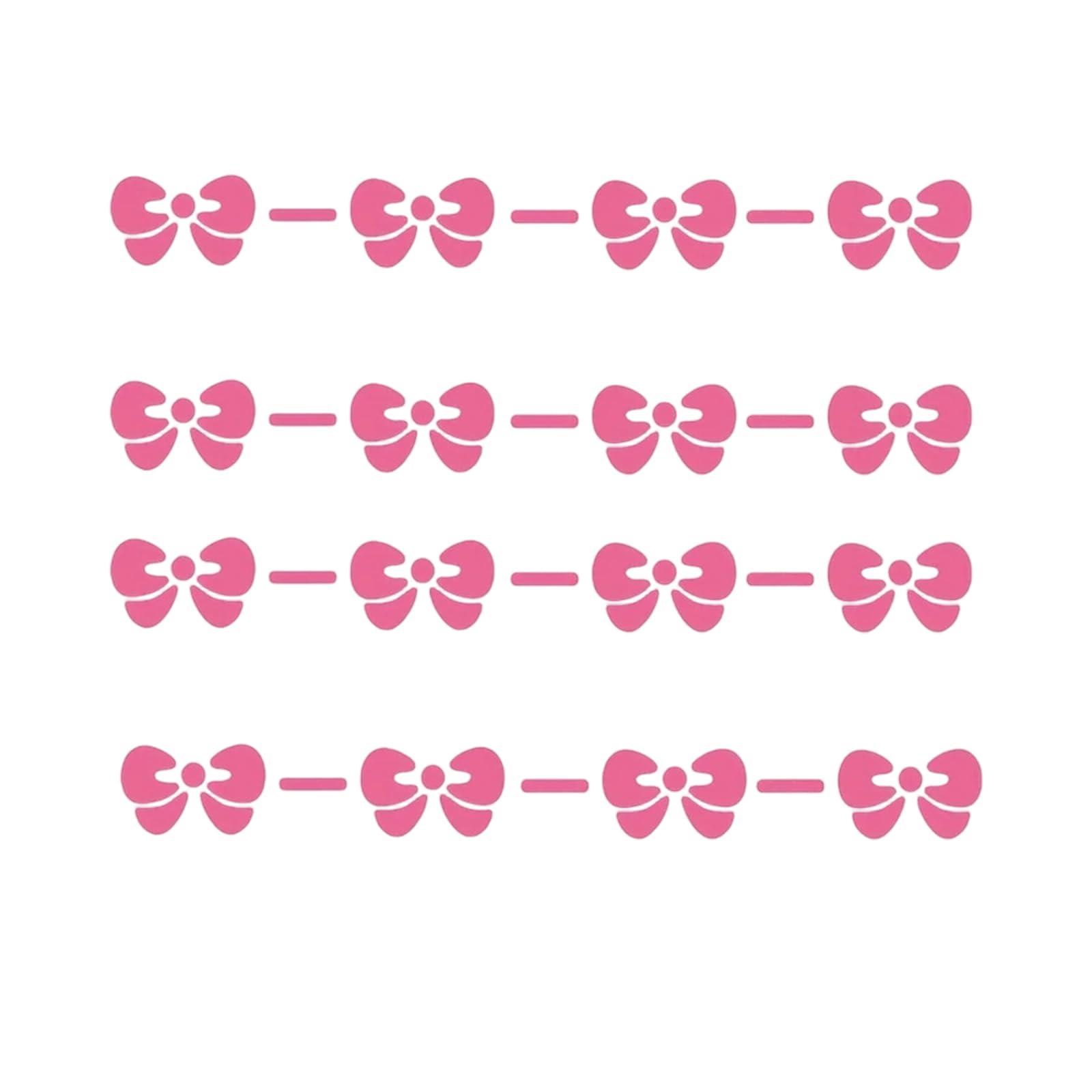 BWANGIAO Eye Catching Elegant Bowknot Car Mirroring Decoration Sticker Decals Accessory For Vehicle Window Body Decoration 4pieces