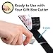 CANOPUS Hook and Loop Reclosable Fastener, SJ3550 250 Black Lock Tape for Hanging Pictures, Signs and Displays, Remotes, Tools, Crafts, 1 in x 6 ft, Made in USA