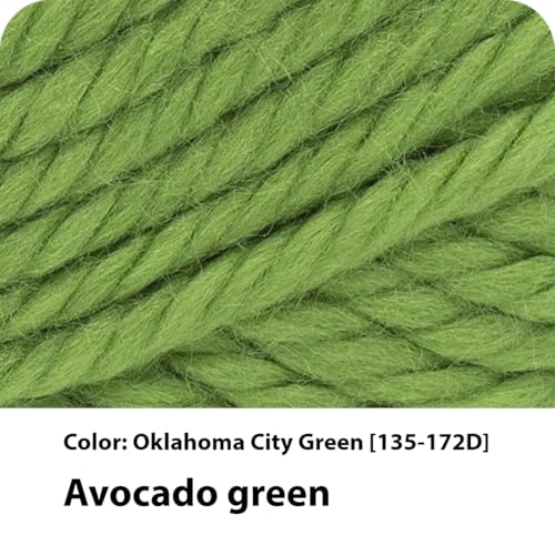 Image of Lion Brand Yarn Hometown Yarn, Super-Bulky Yarn for Knitting, Crocheting, and Crafting, 3 Pack, Sonoma City Green | Super Bulky Acrylic Fiber for Warm Crochet Blankets, Knit Winter Hats, Chunky Cardigans, Soft Scarves, Weaving