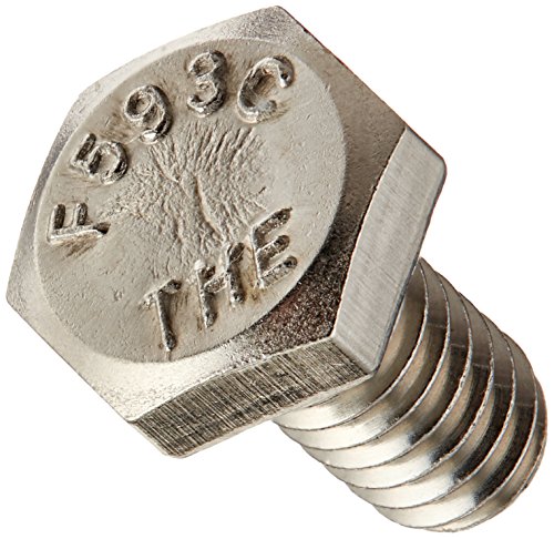 Image of The Hillman Group 831502 1 /4-20 x 1 /2-Inch Stainless Steel Hex Cap Screw, 100-Pack