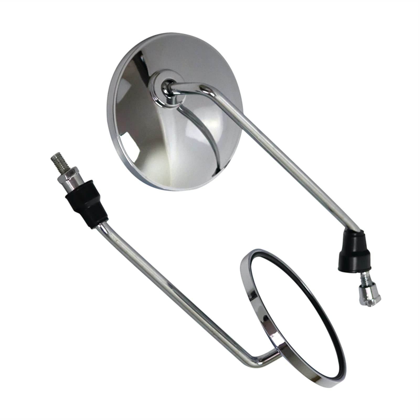 Rétroviseur latéral de cyclomoteur anti angle mort filetage 8mm - 8