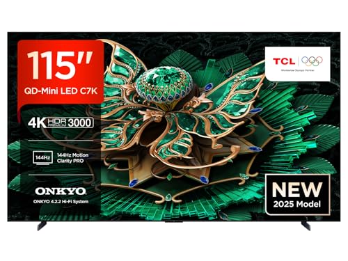 TCL 115-Inch QM7K QLED 4K...