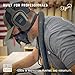 Elgin Fury Dual-Defense Safety Headphones with LED Work Light, 3 Wearable Modes (Headphones, Earbuds, Both), Noise Reduction Hearing Protection Headset for Outdoor Hunting, Power Tools, Chainsaw Use