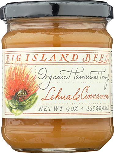 Organic Lehua and Cinnamon Raw Honey by Big Island Bees