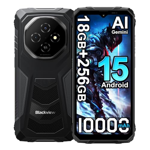 Téléphone incassable 10000mAh Blackview Fort 1 doté d'un écran 90Hz et mémoire massive 256Go