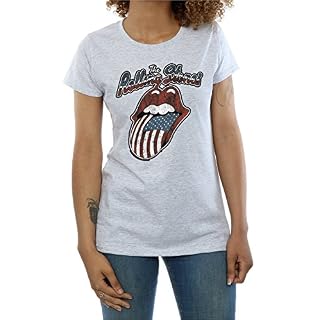 Absolute Cult Rolling Stones Femme Tour of America T-Shirt - Les Beatles, Paul McCartney, John Lennon, RIngo Starr, George Harrison Absolute Cult Rolling Stones Femme Tour of America T-Shirt – Image 4