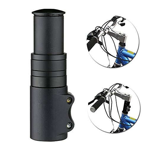 WarmCare - Tenedor extensor de tallo para bicicleta de montaña, bicicleta de carretera, bicicleta de montaña, bicicleta de carretera, bicicleta de montaña, aleación de aluminio