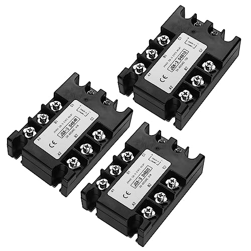 Module relais statique triphasé SSR 40A pour contrôle industriel CC-CA 3-32VDC - 6