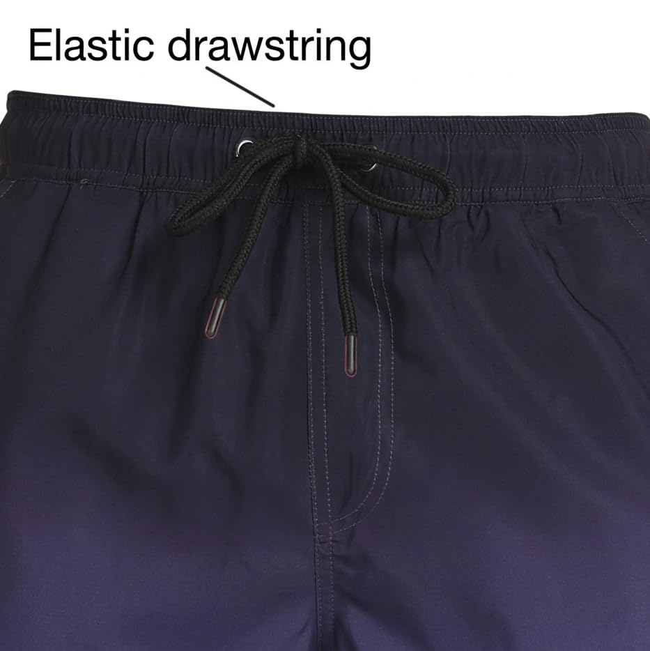 Image of Keevoom Mens Swim Trunks Compression Liner Swimming Shorts Swimwear Quick Dry Swimsuit Bathing Suits Board Shorts