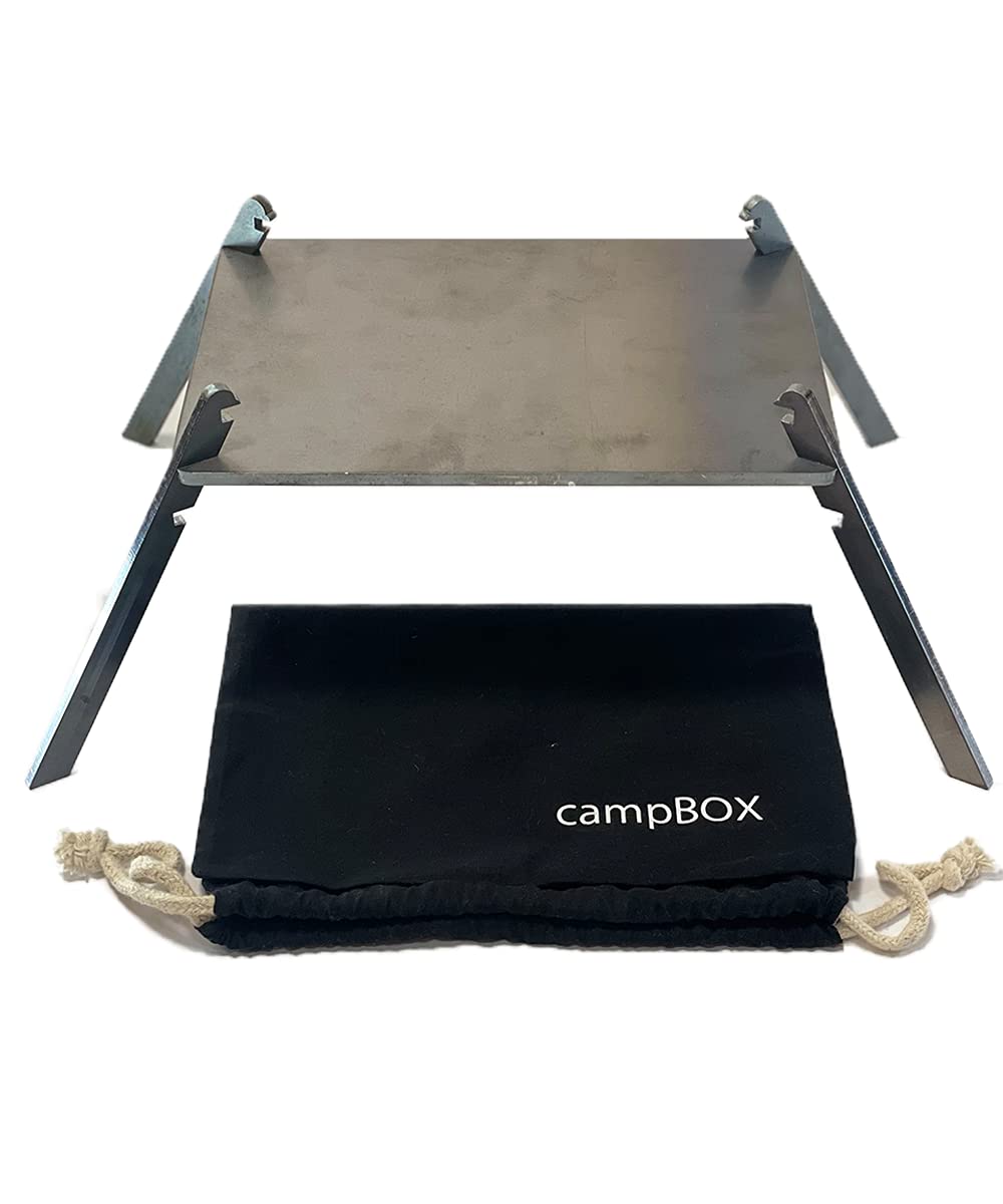 Amazon | campBOX GEAR-鉄板- キャンプ 鉄板 ソロキャンプ アウトドア