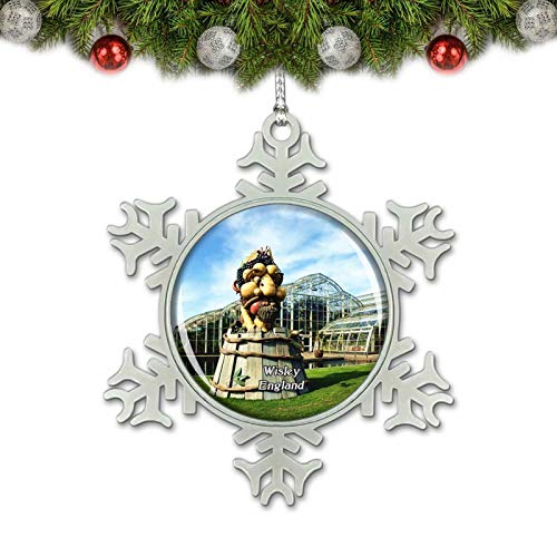 Wisley RHS Garden Wisley UK England Christmas Ornament Tree Decoration Crystal Metal Souvenir Gift