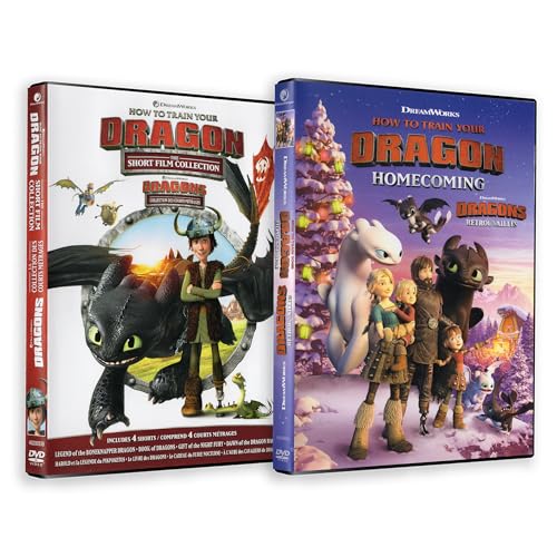 Image of How To Train Your Dragon inch5 Short Films inch Collection: Legend of the Boneknapper Dragon / Book of Dragons / Gift of the Night Fury / Dawn of the Dragon Racers / How to Train Your Dragon: Homecoming