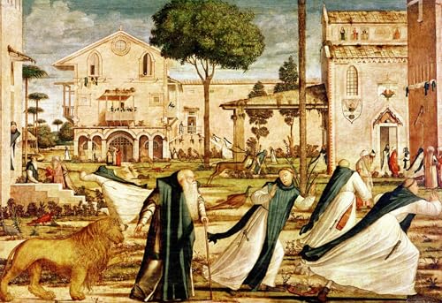 Art Reproduction Carpaccio St et au Monastère sur toile premium