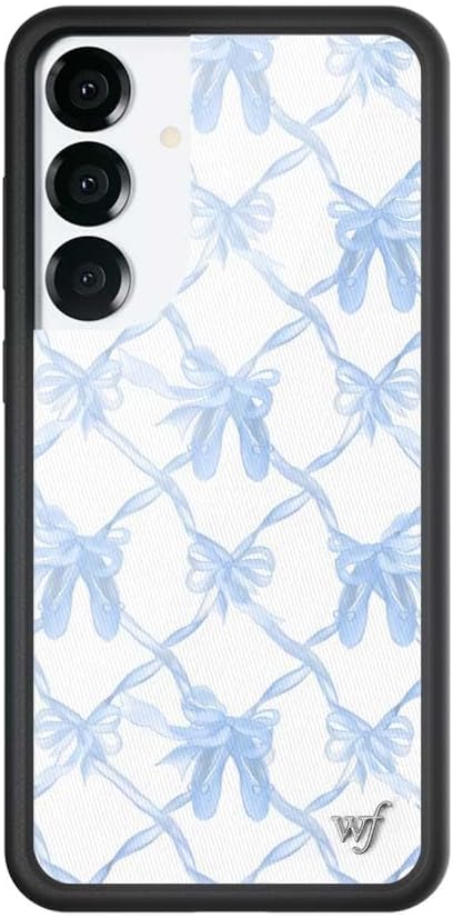 Wildflower Cases - Compatible with Samsung Galaxy S25 Plus | Protective Black Bumper, 6.5ft Drop Test Certified, Women Owned Small Business | Halloween Ghost Pumpkin Orange Aesthetic Trendy | Boo