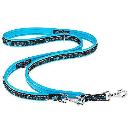 Ferplast SPORTDOG GA Training Dog Lead, 3 Adjustable Lengths, Reflective & Anti-Abrasion, Soft Padded Handle, Italian Design