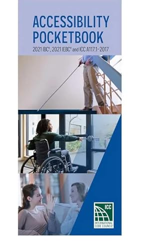 Accessibility Pocketbook 2021 IBC®, 2021 IEBC® and ICC A117.1-2017 cover