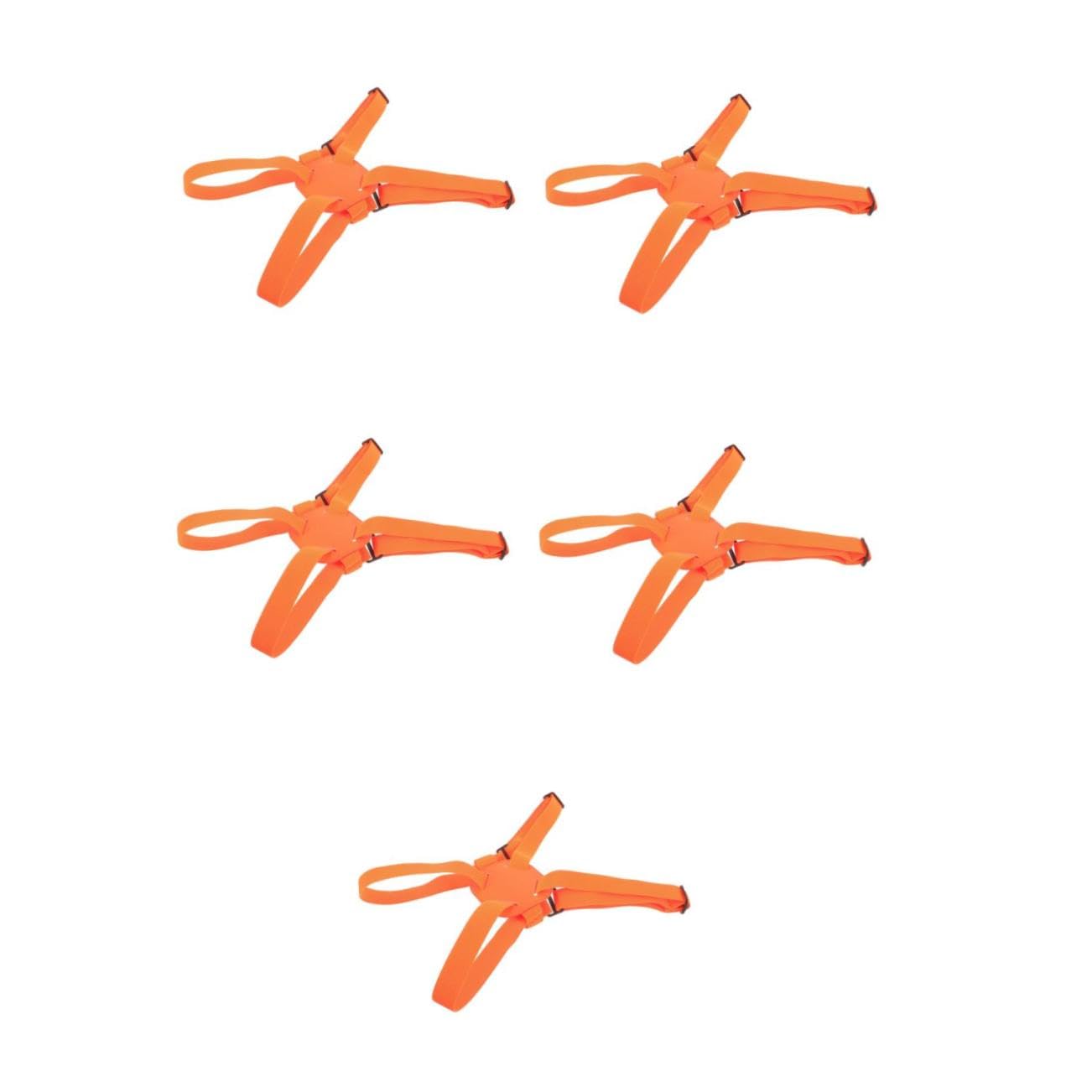 Homoyoyo 5 Piezas Correa de Equipaje Correas para Equipaje Correas de Bolso Accesorio de Viaje Maletas elástico Correa de de Equipaje Correas elásticas para Equipaje páginas Naranja