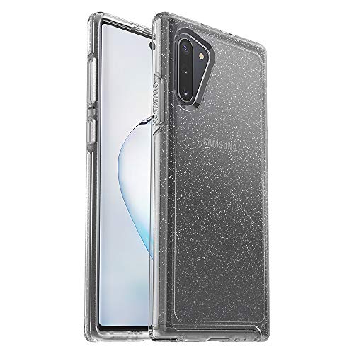 OtterBox Symmetry Clear Series Case for Samsung Galaxy Note10 - Stardust (Silver Flake/Clear)