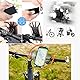 ZHJINGYU Handyhalterung Fahrrad, Universal Motorrad & Fahrradhalter, Pram Silikon verdickt, 360° drehbar, Abnehmbarer Fahrrad & Rennrad-Lenker-Telefonhalter für 4,5-7,0 Zoll Smartphone