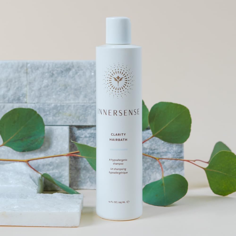 INNERSENSE Organic Beauty - Natural Clarity Hypoallergenic Hairbath | Non-Toxic, Cruelty-Free Haircare (10 fl oz | 295 ml) - Image 3