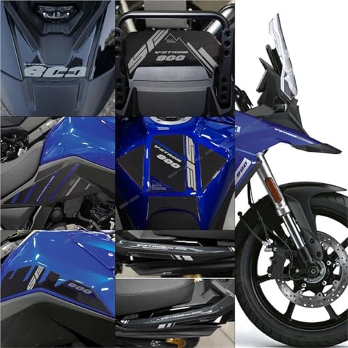 Protection de réservoir de moto Suzuki V-Strom 800 SE résine haut de gamme couleur 7 - 2