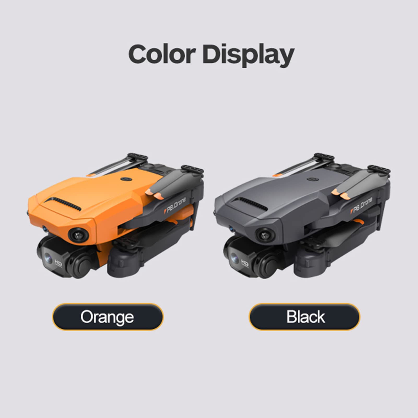 Dron RC z kamerą 4K Dual-Camera RC Quadrocopter z obiektywem ESC 4-stronne zapobieganie przeszkodom lot drogi sterowanie gestem torba do przechowywania pakiet 2 baterie