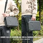 Sac de rangement portable Sac à épaule Travel Hard Shell Box Compatible avec DJI Ronin RS3 Mini Stabilisateur Gimbal portatif
