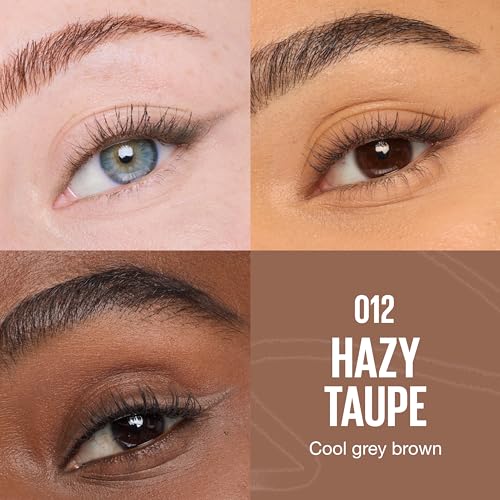 Image of MAYBELLINE Sculpting Stix 2-in-1 Eyeliner, Dual Ended Brown Eye Liner With Up to 24HR Wear, Smudge and Sweat-Resistant Eye Makeup Formula, Hazy Taupe, 1 Count