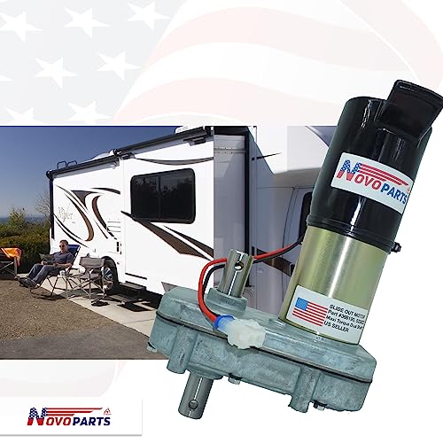 Novoparts 368190 523823 Rv Slide Out Motor Replacement For Power Gear Slide Out Motor 523823 Double Shaft 12V #TOP3