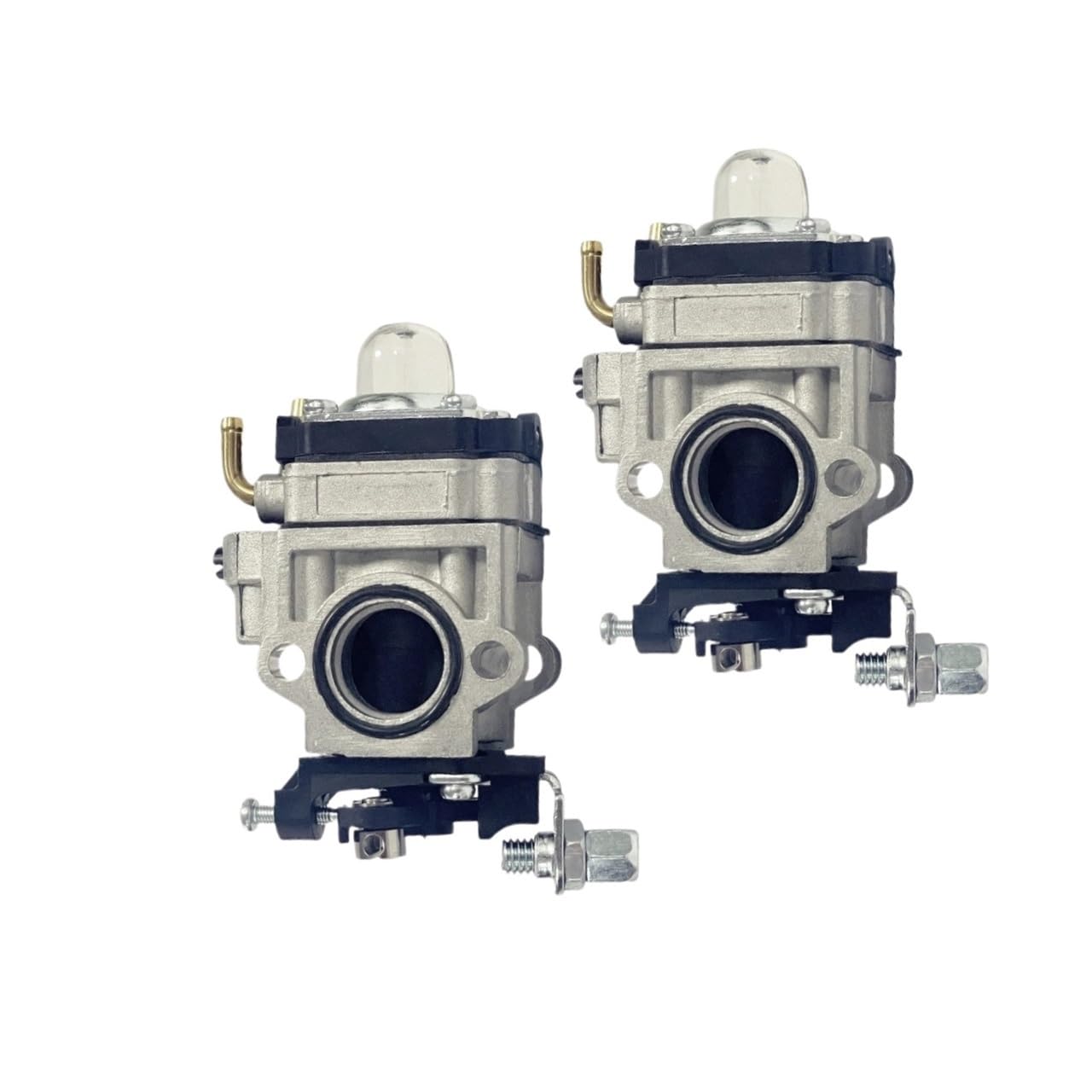 Carburador de 15mm Apto for 40-5 44-5 43cc 52cc for Motor desbrozadora de Accesorios de césped de Gasolina de 2 Tiempos(2PCS)