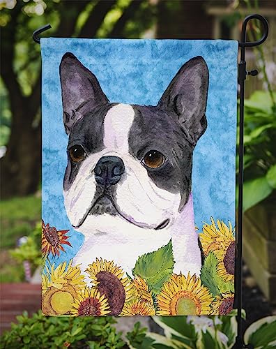 Drapeau Boston Terrier Caroline's Treasures petit format multicolore pour jardin - 4