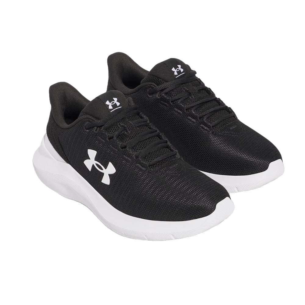 Under Armour Damskie buty do biegania UA Phade RN 3 Sneaker, Czarny/Czarny/Biały, 38 EU