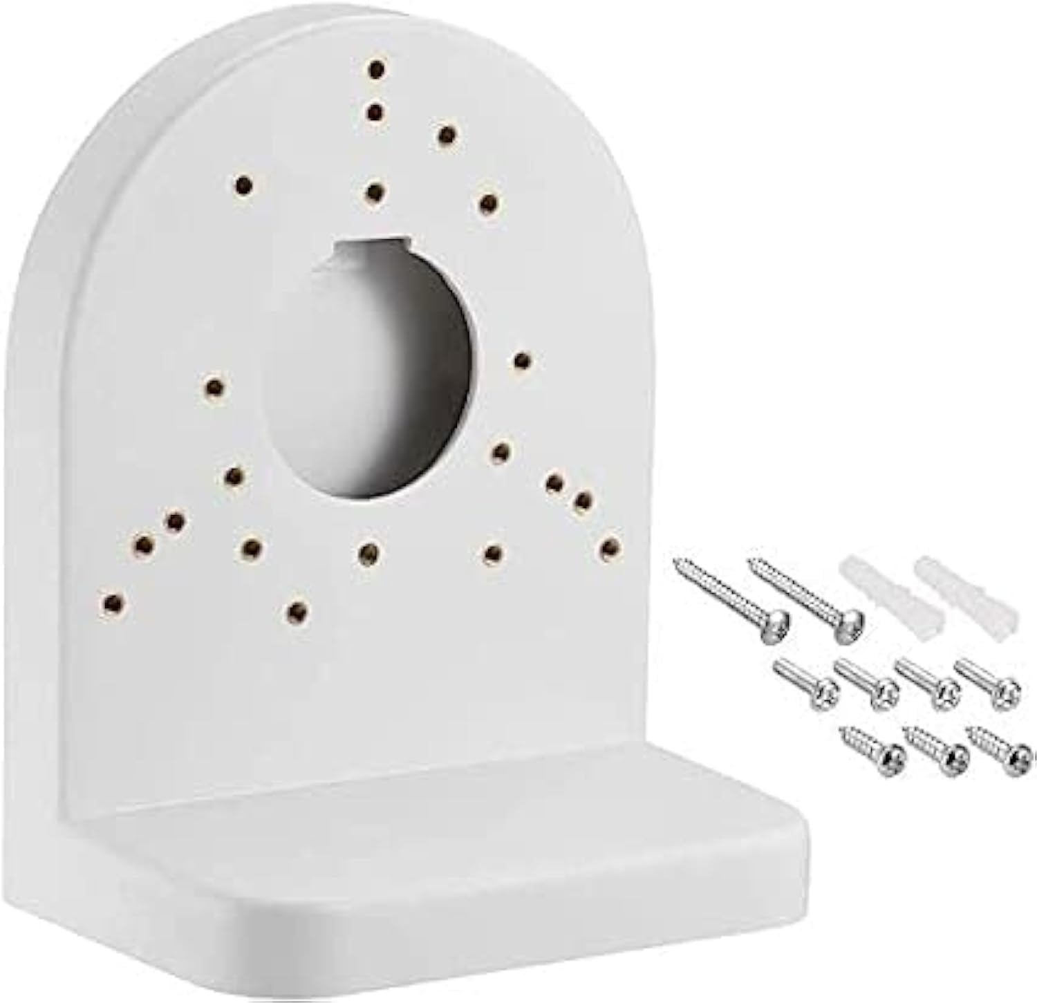 Euromax Universal CCTV Camera ABS Plastic Wall Mount Junction Bracket