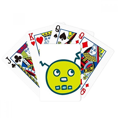 Universo y Alien Robot Poker Jugando Tarjeta Mágica Divertida Juego de Mesa