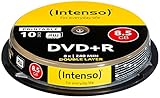 Intenso DVD+R 8;5GB; 08X; Double Layer; CAKE BOX 10