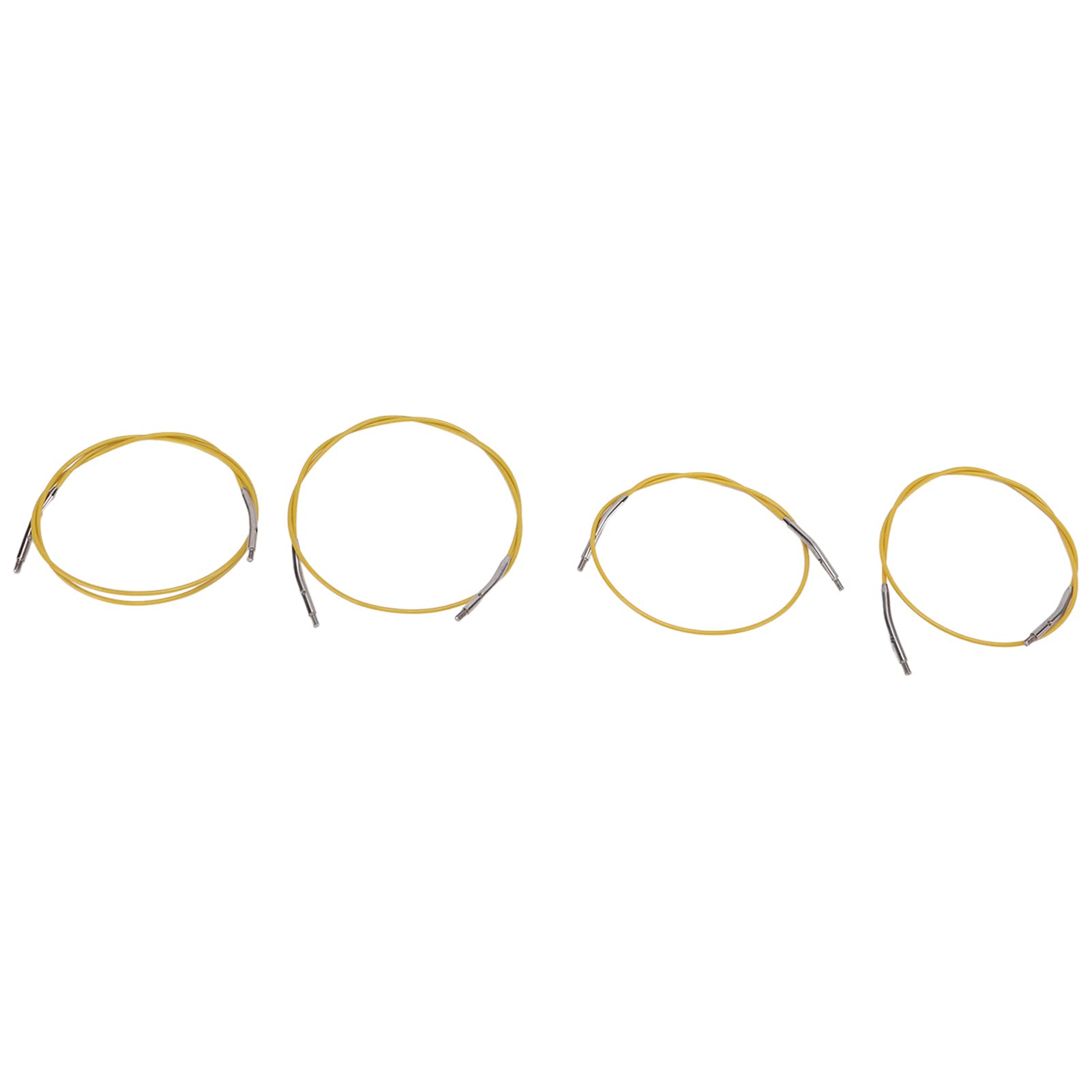 Set Ferri da Maglia Circolari Intercambiabili Materiale in Alluminio Maglioni Cappelli Appassionati di Maglieria Tutti i Progetti di Tessitura Amanti 'uncinetto