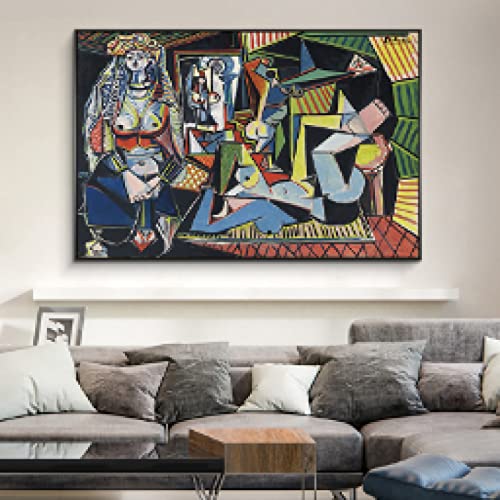 Art mural Picasso Femmes 70x100cm solution salon sans cadre