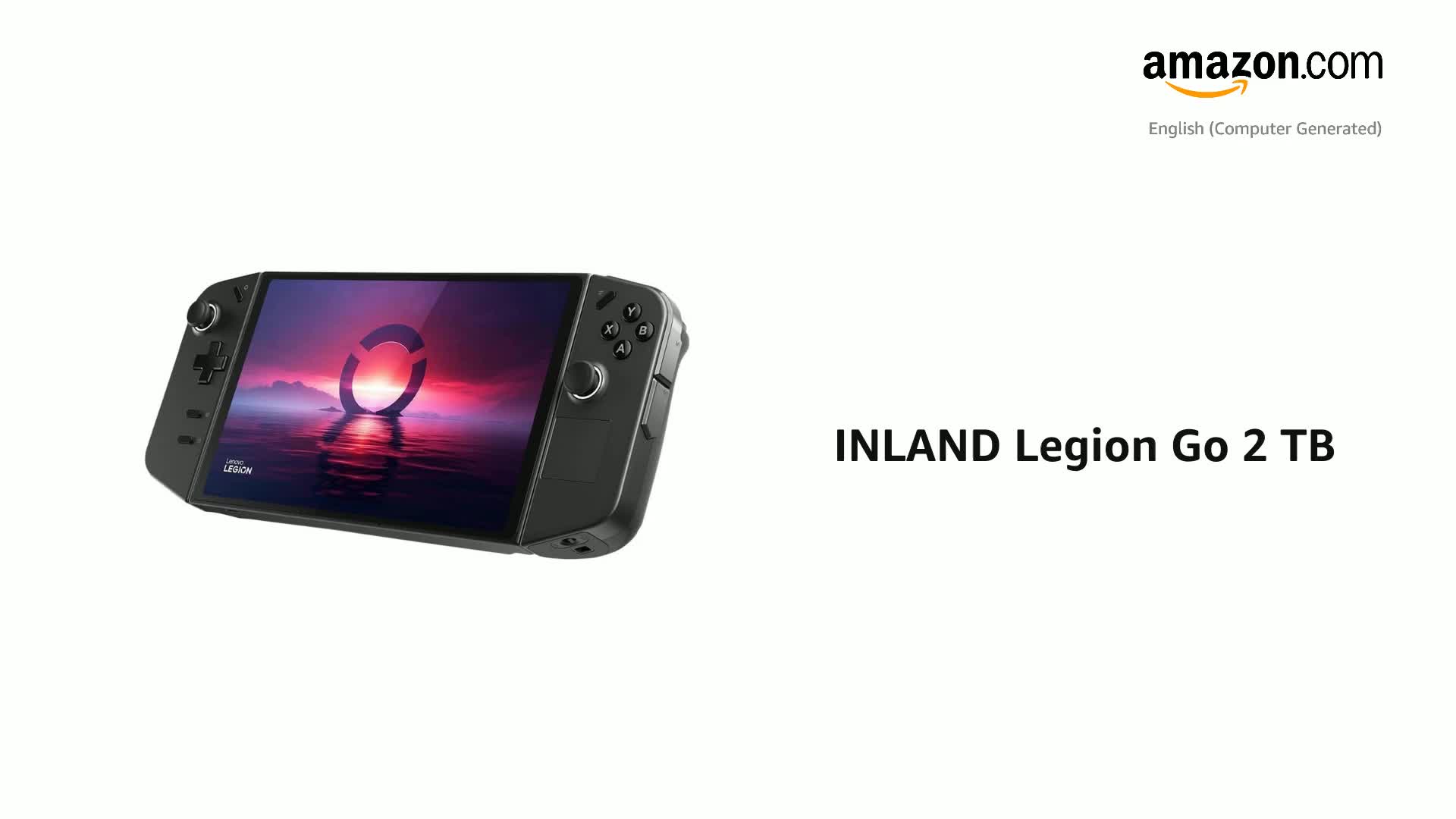 Amazon Live - Lenovo Legion Go 2TB Gaming Tablet