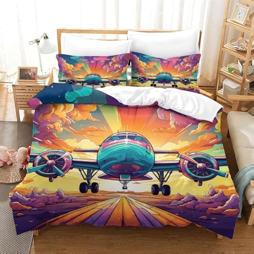 Parure de lit microfibre effet 3D ultra douce thème cinéma - 3