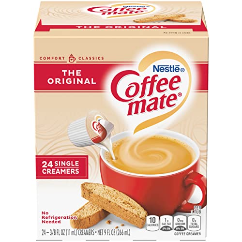 Coffee Mate HU-XI-201 Nestle Coffee Mate Creamer Cups Gluten And Lactose Free Non Dairy 24 Count Pack thumb #12