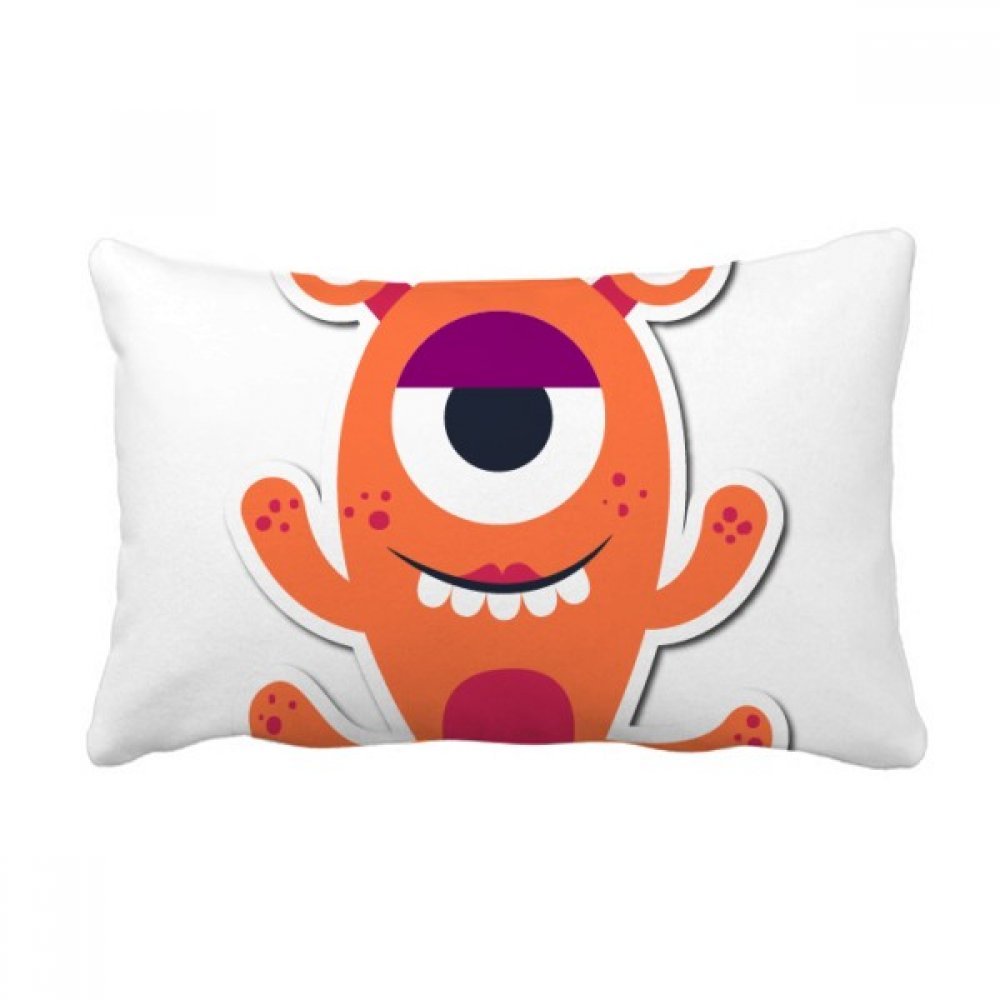Coussin cadeau original 16x24 pouces au motif extraterrestre coloré
