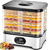 SakerPlus Food Dehydrator Machine for Home, Stackable Food Dryer