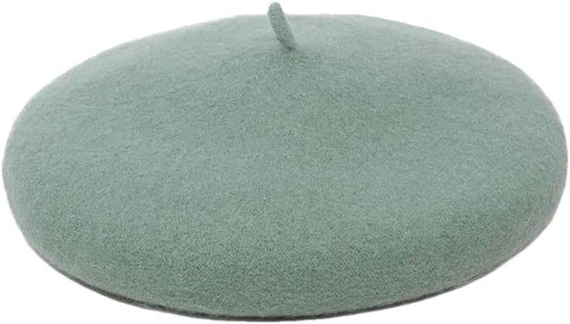 Wool Beret Japanese Hat Artist Hat Winter Vintage Caps Warm Cute Casual Hat Women Beret,3-One Size