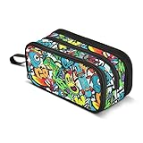 J JOYSAY Graffiti Gamepad Pencil Case Large Big Capacity Pencil Bag for Girls Boys Pencil Box Case Lipstick Organizer for College Students School Office