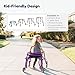 Inspired by Drive KA1200-2GKB Nimbo Posterior Walker Pediatric Walker for Children, Knight Blue